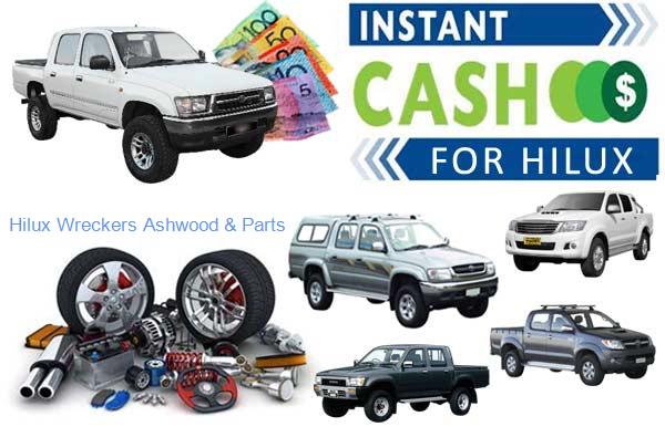 Authentic Parts at Hilux Wreckers Ashwood