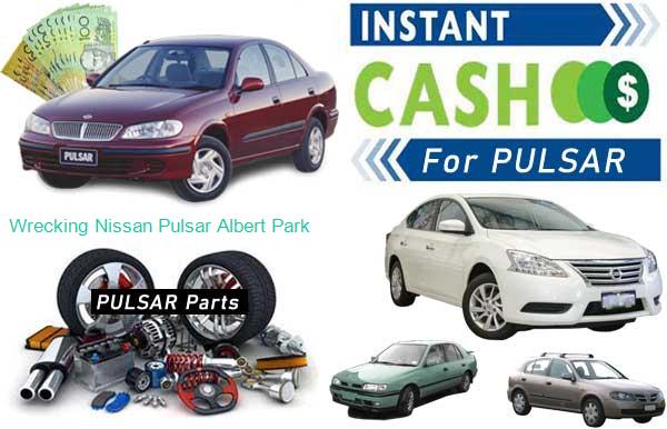 Nissan Pulsar Wreckers Albert Park