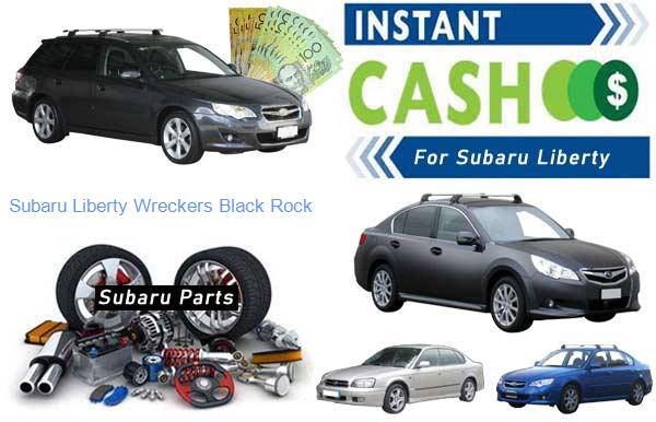 Subaru Liberty Wreckers Black Rock